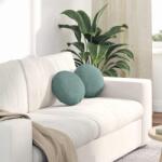vidaXL Perne de Sezut 2 pcs Verde Marii Ø 40 x 13 cm Catifea GartenMobel Dekor (42014110)