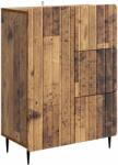 vidaXL Bufet cu sertar Lemn vechi 66 x 34, 5 x 91, 5 cm Lemn prelucrat GartenMobel Dekor (894403) Comoda