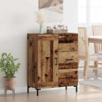 vidaXL Bufet cu sertar Lemn vechi 69.5 x 34 x 90 cm Lemn compozit GartenMobel Dekor (881627) Comoda