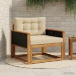 vidaXL Canapea Medie pentru Exterior natural GartenMobel Dekor (3438842) Canapea