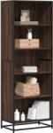 vidaXL Biblioteca, stejar maro, 60x35x170, 5 cm, lemn prelucrat GartenMobel Dekor (3300854) Biblioteca