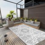 vidaXL Covor de exterior, gri deschis, 140 x 200 cm, PP GartenMobel Dekor (317031)