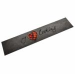 vidaXL Covor de bucatarie lavabil, text Cooking, 60x300 cm, catifea GartenMobel Dekor (4005619) Pres