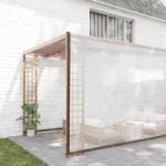 vidaXL Prelata transparenta cu ochiuri 10x12 m polietilena GartenMobel Dekor (4018581)