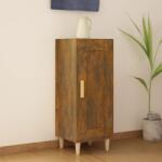 vidaXL Servanta, stejar fumuriu, 34, 5x34x90 cm, lemn compozit GartenMobel Dekor (817432) Comoda