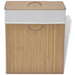 vidaXL Cos de rufe din Bambus Dreptunghiular, Natural GartenMobel Dekor (245581)