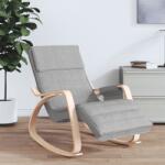 vidaXL Scaun balansoar, gri deschis, material textil GartenMobel Dekor (351074) Balansoar