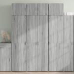 vidaXL Dulap de depozitare, sonoma gri, 70x42, 5x225, lemn prelucrat GartenMobel Dekor (3281327) Comoda