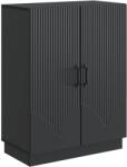 vidaXL Bufet Negru 66 x 34, 5 x 87 cm Lemn prelucrat GartenMobel Dekor (895276) Comoda