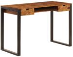 vidaXL Birou, 110 x 55 x 78 cm, lemn masiv de acacia si otel GartenMobel Dekor (247963)