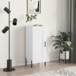 vidaXL Servanta, alb, 34, 5x34x90 cm, lemn compozit GartenMobel Dekor (830452) Comoda