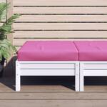 vidaXL Perna pentru paleti, roz, 60x60x8 cm, tesatura oxford GartenMobel Dekor (361809)