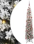 vidaXL Brad de Craciun artificial Verde 180 cm PVC si otel si plastic GartenMobel Dekor (3395018)