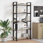vidaXL Raft pentru carti Stejar Sonoma 100 x 33, 5 x 178 cm GartenMobel Dekor (883935) Biblioteca