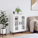 vidaXL Servanta, alb extralucios, 69, 5x34x90 cm, lemn compozit GartenMobel Dekor (827790) Comoda