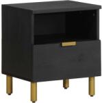 vidaXL Noptiera, negru, 40x33x46 cm, lemn prelucrat GartenMobel Dekor (4017654)