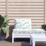 vidaXL Perne pentru paleti, 2 buc. , model de frunze, tesatura oxford GartenMobel Dekor (361769)