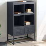 vidaXL Dulap înalt, antracit, 68, 5x39x111, 5 cm, otel laminat la rece GartenMobel Dekor (846604) Comoda