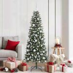 vidaXL Brad de Craciun artificial Verde 180 cm PVC si Plastic si Otel GartenMobel Dekor (3395825)
