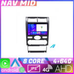 Edotec Navigatie Android Ford Mondeo 2004-2007, 4GB RAM, 64GB, CarPlay, 720P (NAV2-9-4+64|K-mondeo2004)