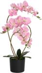 vidaXL Planta de orhidee artificiala cu ghiveci Roz 45 x 15 x 65 cm GartenMobel Dekor (42042080)