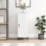 vidaXL Servanta, alb extralucios, 34, 5x34x90 cm, lemn compozit GartenMobel Dekor (828542) Comoda