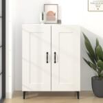 vidaXL Servanta, alb, 69, 5x34x90 cm, lemn compozit GartenMobel Dekor (812141) Comoda