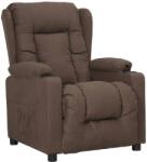 vidaXL Fotoliu rabatabil, gri taupe, material textil GartenMobel Dekor (339056)