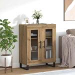 vidaXL Bufet Stejar Artizanal 69, 5 x 34 x 90 cm Lemn compozit GartenMobel Dekor (887208) Comoda