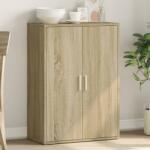 vidaXL Servanta, stejar sonoma, 60x31x84 cm, lemn compozit GartenMobel Dekor (840487) Comoda