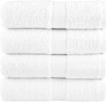 vidaXL Prosoape oaspeti premium SOLUND, 4 buc. alb 30x50cm 600gsm GartenMobel Dekor (137121) Prosop