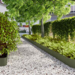 vidaXL Borduri de gazon 30 buc Verde olive Otel laminat la rece GartenMobel Dekor (860163)