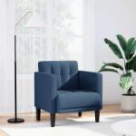 vidaXL Canapea Scaun cu cotiere, albastru, 53 cm, textil GartenMobel Dekor (4100549)
