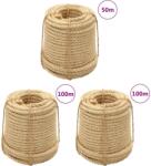 vidaXL Franghii de sisal, 3 buc. , 14 mm GartenMobel Dekor (3196228)