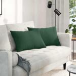 vidaXL Perne pentru canapea 2 pcs Verde închis 60 x 40 cm GartenMobel Dekor (42013693)