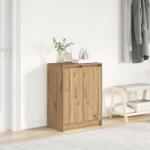 vidaXL Dulap Pantofi Artisan Stejar 57x34x76 cm Lemn prelucrat GartenMobel Dekor (861876) Pantofar