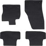 vidaXL Covor pentru masina 4 pcs Negru potrivit pentru VW T-ROC 2017- GartenMobel Dekor (42029073)