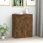 vidaXL Servanta, stejar fumuriu, 60x30x75 cm, lemn prelucrat GartenMobel Dekor (815375) Comoda