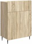 vidaXL Bufet cu sertar Stejar Sonoma 66 x 34, 5 x 92 cm Lemn prelucrat GartenMobel Dekor (894407) Comoda