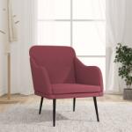vidaXL Fotoliu, rosu vin, 63x76x80 cm, textil GartenMobel Dekor (351477)