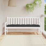 vidaXL Perna banca de gradina, negru, 180x50x7 cm, material oxford GartenMobel Dekor (361628)
