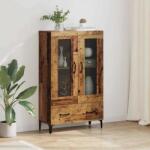 vidaXL Bufet Lemn Vechi 70 x 31 x 115 cm Lemn Ingineresc si Fier GartenMobel Dekor (880860) Comoda