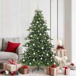 vidaXL Brad de Craciun artificial cu ramuri articulare Verde 180 cm GartenMobel Dekor (3397669)