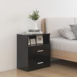 vidaXL Noptiera, negru, 50x32x60 cm GartenMobel Dekor (803274)