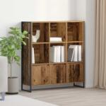 vidaXL Dulap pentru carti 2 pcs Lemn Vechi 99, 5 x 30 x 108 cm GartenMobel Dekor (3403026) Biblioteca