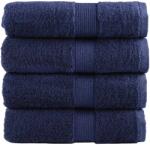 vidaXL Prosoape de baie premium SOLUND, 4 buc. , bleumarin, 30 x 30 cm, 600 g/m2 GartenMobel Dekor (137252) Prosop