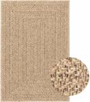 vidaXL Covor ZIZUR aspect iuta, 120x120cm, pentru interior si exterior GartenMobel Dekor (4010393) Covor