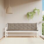 vidaXL Perne banca de gradina 2 buc. , gri taupe, tesatura oxford GartenMobel Dekor (361743)