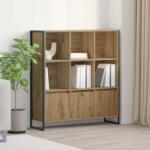 vidaXL Dulap pentru carti 2 pcs Stejar artizanal 99, 5 x 30 x 108 cm GartenMobel Dekor (3403027) Biblioteca