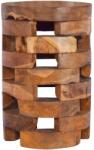 vidaXL Noptiera, 30 x 30 x 45 cm, lemn masiv de tec GartenMobel Dekor (288808)